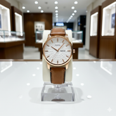 FOSL QUARTZ LEATHER WATCH